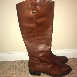 INC saddle boots